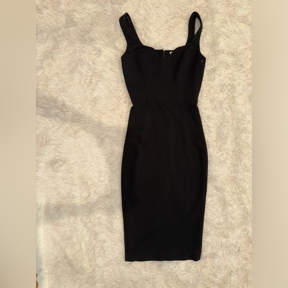 NWOT Dress The Population Sloane Sleeveless Sheath Black Dress sz XS - Picture 5 of 8